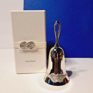 Vera Wang Infinity Kissing Bell Silverplated in Box